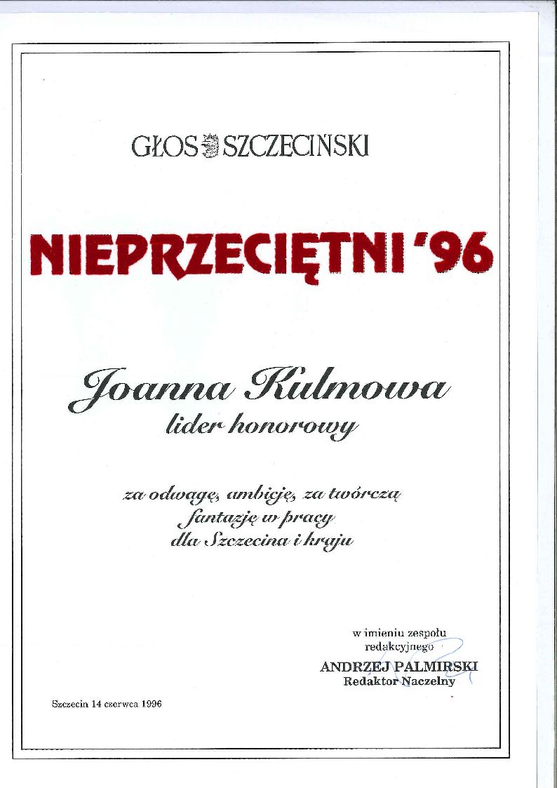 Głos Szczeciński Nieprzeciętni